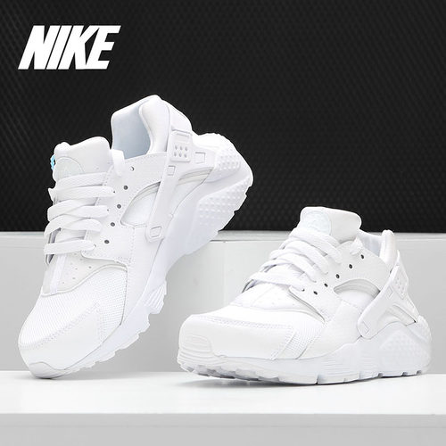 Nike/耐克正品Huarache Triple Black GS 女子跑步鞋 654275