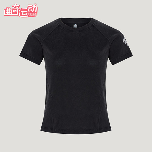 Adidas/阿迪达斯正品女士时尚经典套头圆领休闲短袖T恤KY7861