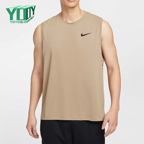 Nike/耐克正品2025夏季款男士训练无袖运动跑步T恤背心CZ1185-247