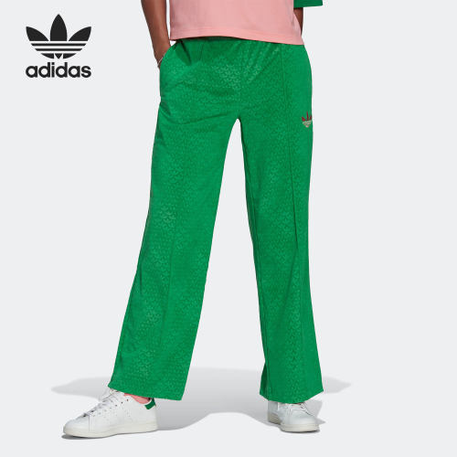 Adidas/阿迪达斯正品三叶草VELOUR PANT女子运动直筒裤IB2049