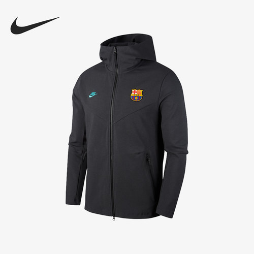 Nike耐克正品巴萨巴塞罗那19-20赛季足球训练外套夹克CI2125-070