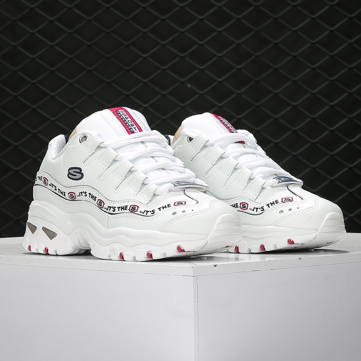 Skechers/斯凯奇正品 Energy女子熊猫鞋老爹鞋休闲运动鞋小白鞋,运动鞋new,其它运动鞋,淘宝优惠券,粉丝福利购,淘宝优惠卷