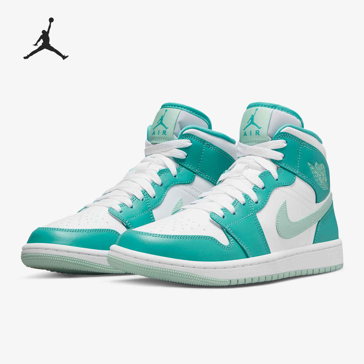 Nike/耐克正品Air Jordan 1mid AJ1女子运动篮球鞋DV2229-300