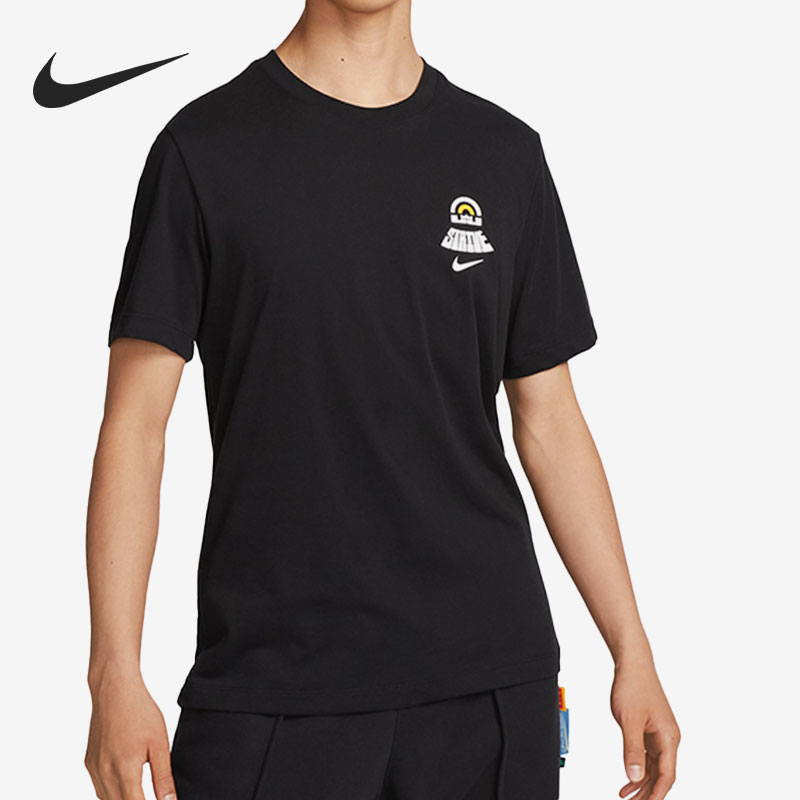 Nike/耐克正品夏季新款男子运动休闲印花短袖T恤DR7648-010