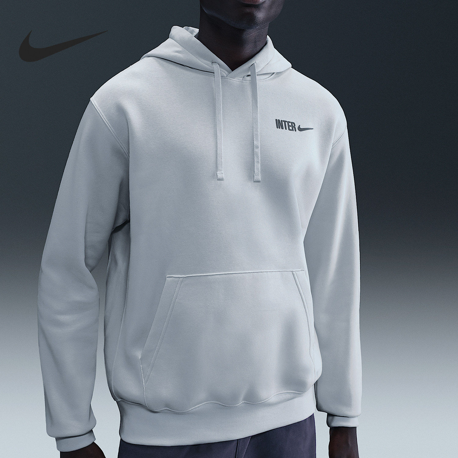 Nike/耐克正品2025秋季款男士连帽针织套头卫衣HM2874-085