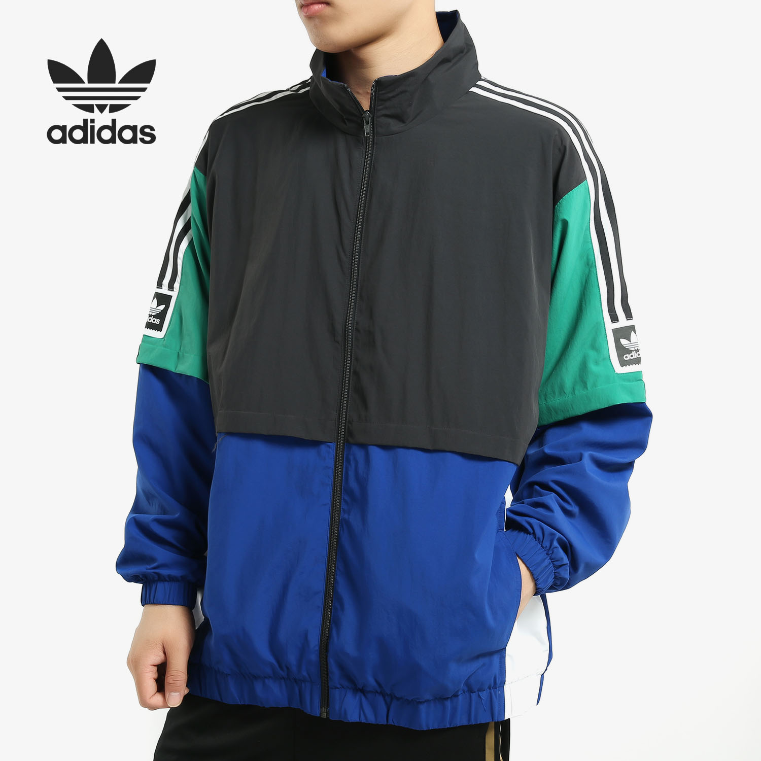 Adidas/阿迪达斯正品三叶草STDRD 20 JKT 男运动外套 EC7329