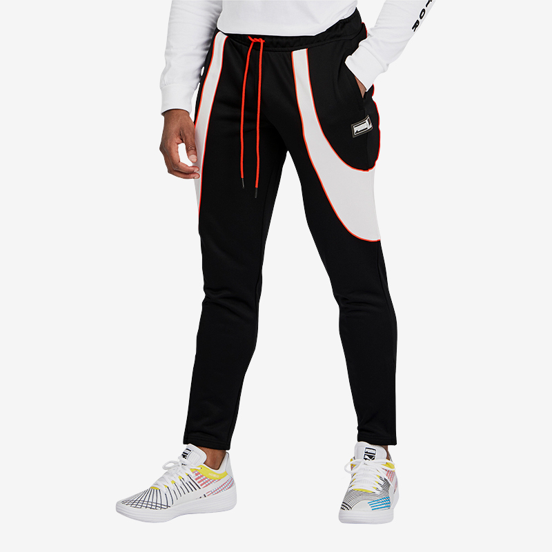 Puma/彪马正品新款男子时尚潮流拼接透气运动长裤530510-02