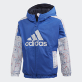 梭织茄克GG3601 儿童 阿迪达斯正品 Adidas REV 当季 时尚 JKT