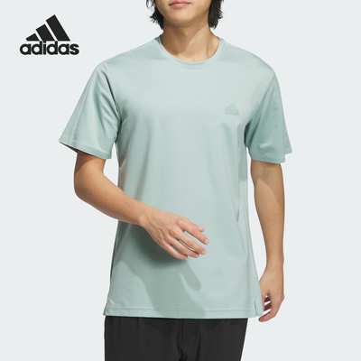 阿迪达斯男士舒爽短袖圆领T恤