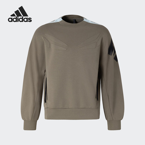 Adidas/阿迪达斯正品FUSTL P CREW 男士运动休闲套头衫JN3468