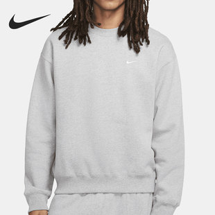 Nike/耐克正品男子加绒经典刺绣Logo圆领套头运动卫衣 DA0318-063