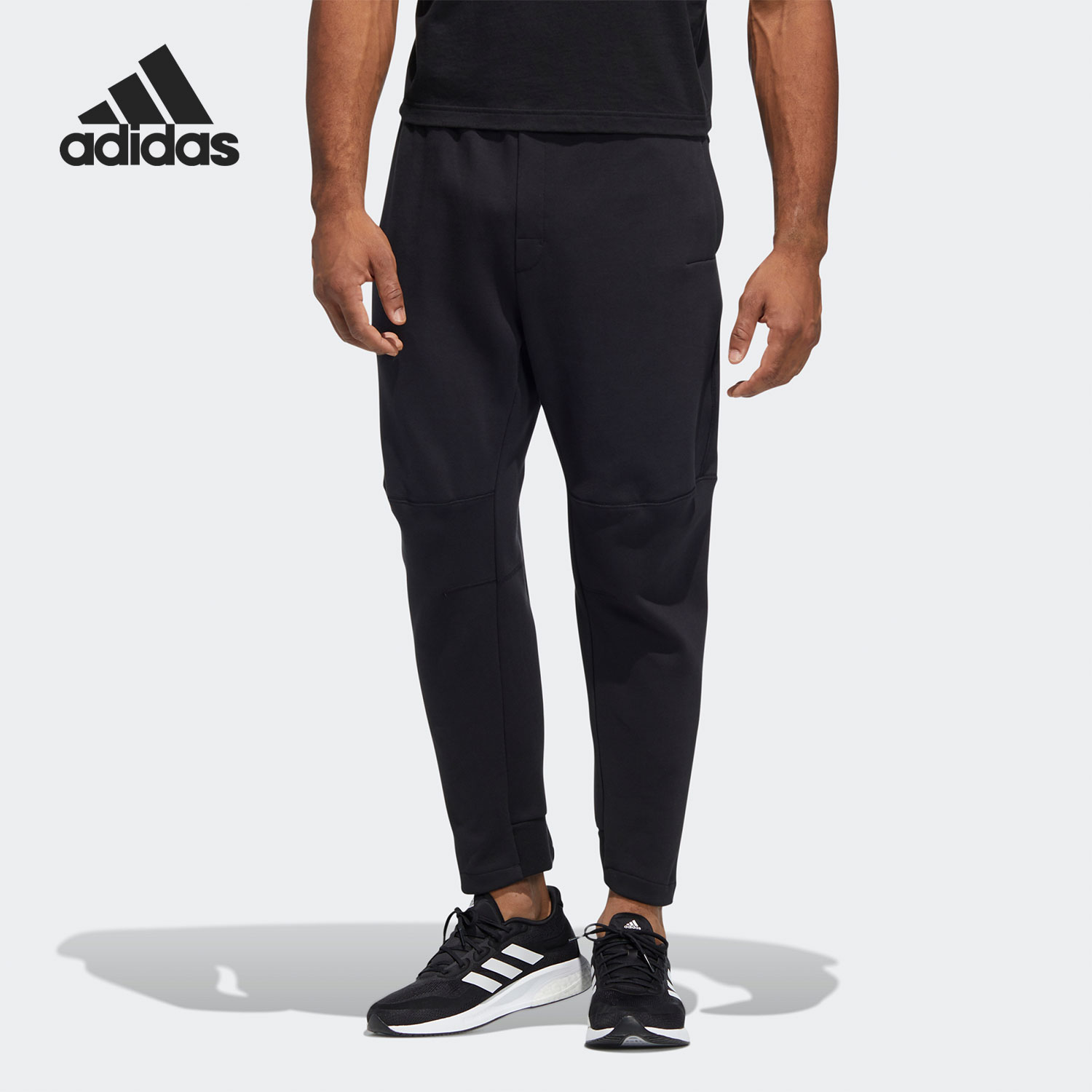 Adidas/阿迪达斯正品新款男子休闲耐磨训练跑步运动裤HE9894