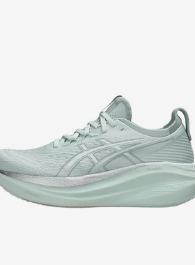 Asics/亚瑟士正品GEL-NIMBUS 27女子透气缓震跑步鞋1012B753-300