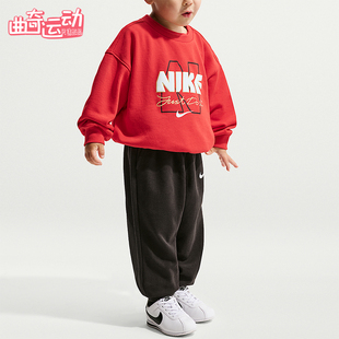 IU5275 Sportswear婴童休闲圆领套头耐穿套装 010 耐克正品 Nike