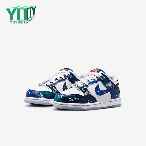 Nike/耐克正品Dunk小童耐磨运动轻便低帮系带休闲鞋IM1447-100