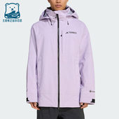 男士 Adidas 款 2025冬季 日常连帽耐穿运动外套KE5942 阿迪达斯正品