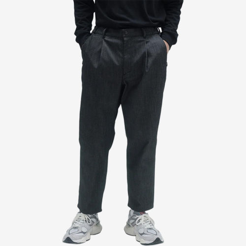 New Balance新百伦正品MET24 Denim男女锥形牛仔裤AMP35008-BK