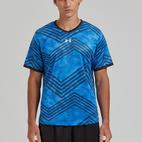 UA/安德玛正品运动男士训练健身时尚柔软亲肤短袖T恤23500503-400