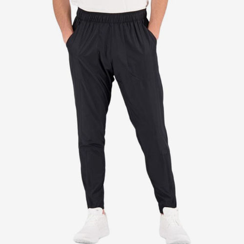 New Balance新百伦正品男字母印花松紧腰束脚休闲裤AMP31049-BK