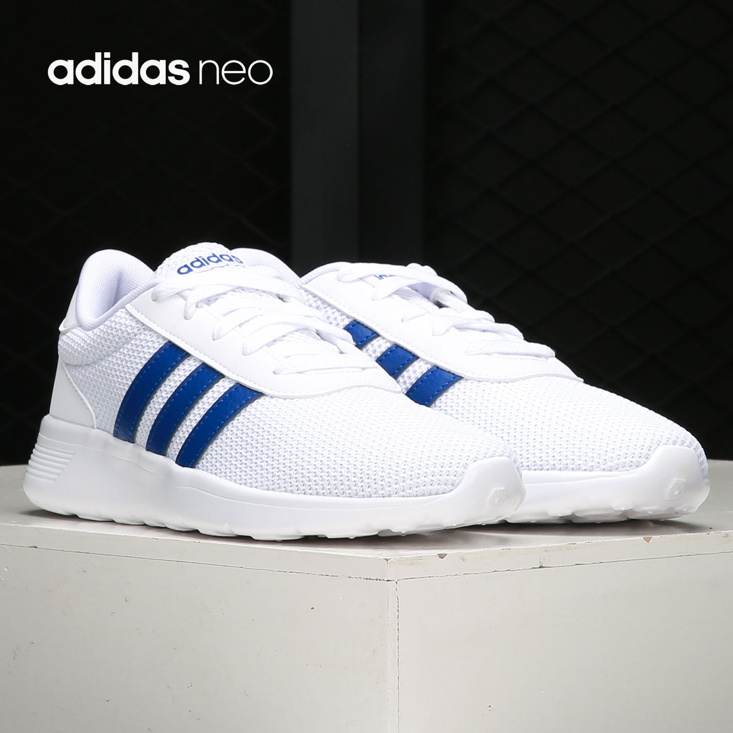 Adidas/阿迪达斯正品NEO LITE RACER 男女低帮休闲运动鞋 FZ1293
