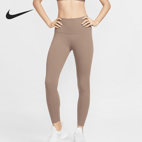 Nike/耐克正品2025女士紧身训练简约经典运动长裤DQ6014-233