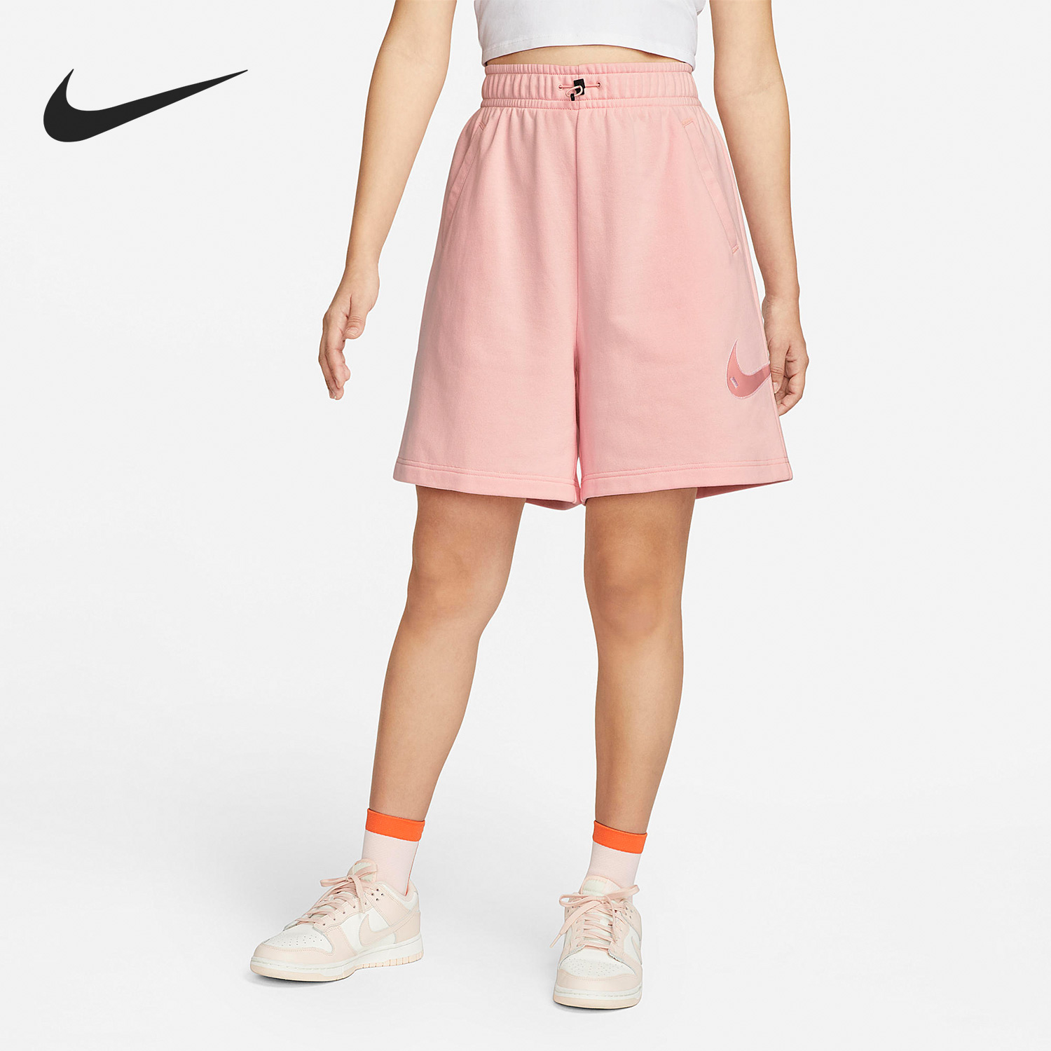 Nike/耐克 正品新款女子时尚运动休闲透气短裤DM6750-610