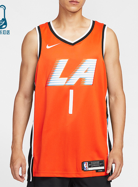 Nike/耐克正品2025男士运动V领套头无袖篮球背心T恤HM5984-820