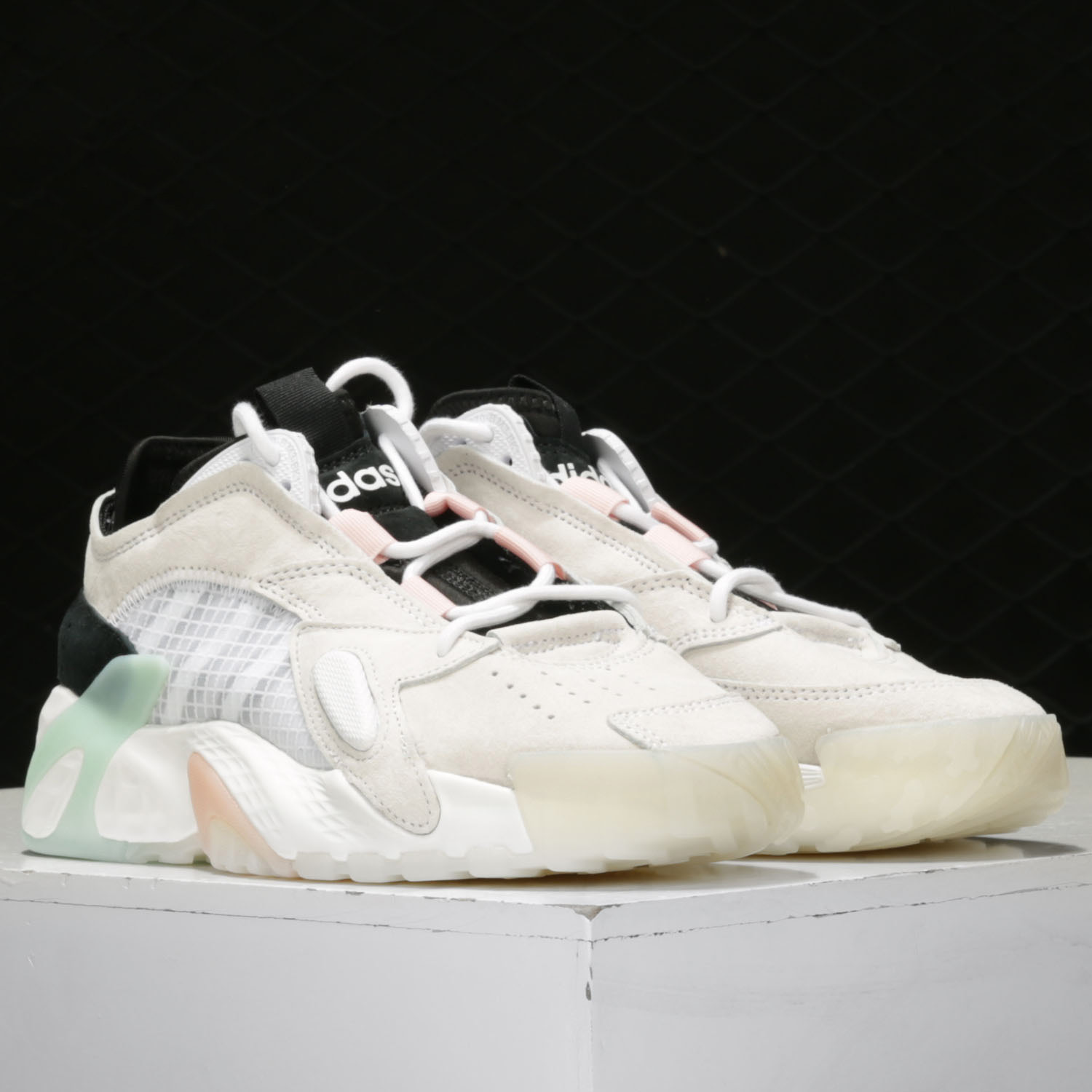 Adidas/阿迪达斯正品三叶草STREETBALL W女子经典休闲鞋  FV2537