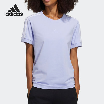 Adidas/阿迪达斯正品当季新款女子时尚休闲短袖T恤HD0370