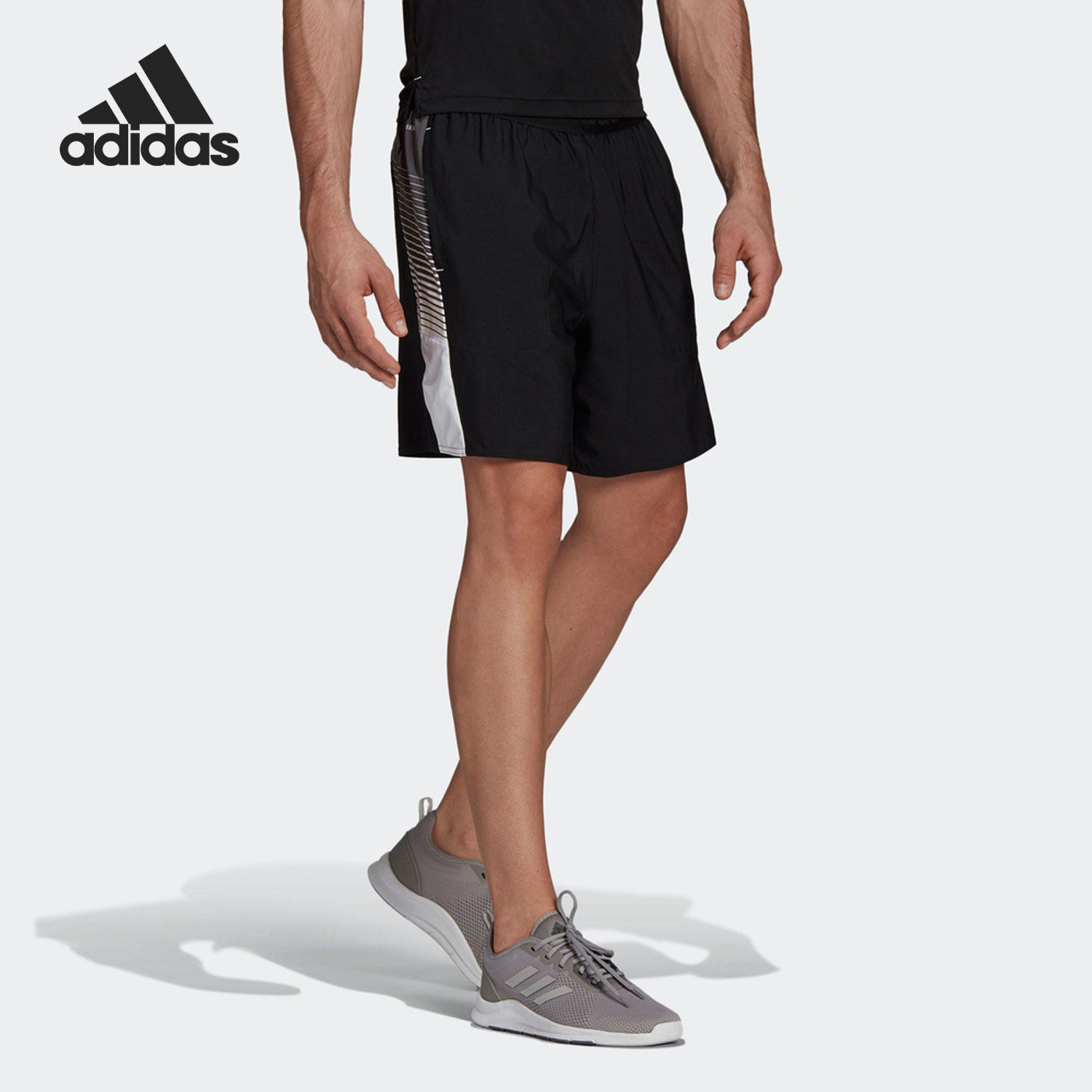 Adidas/阿迪达斯官方正品当季新款透气男子运动健身短裤GM2098