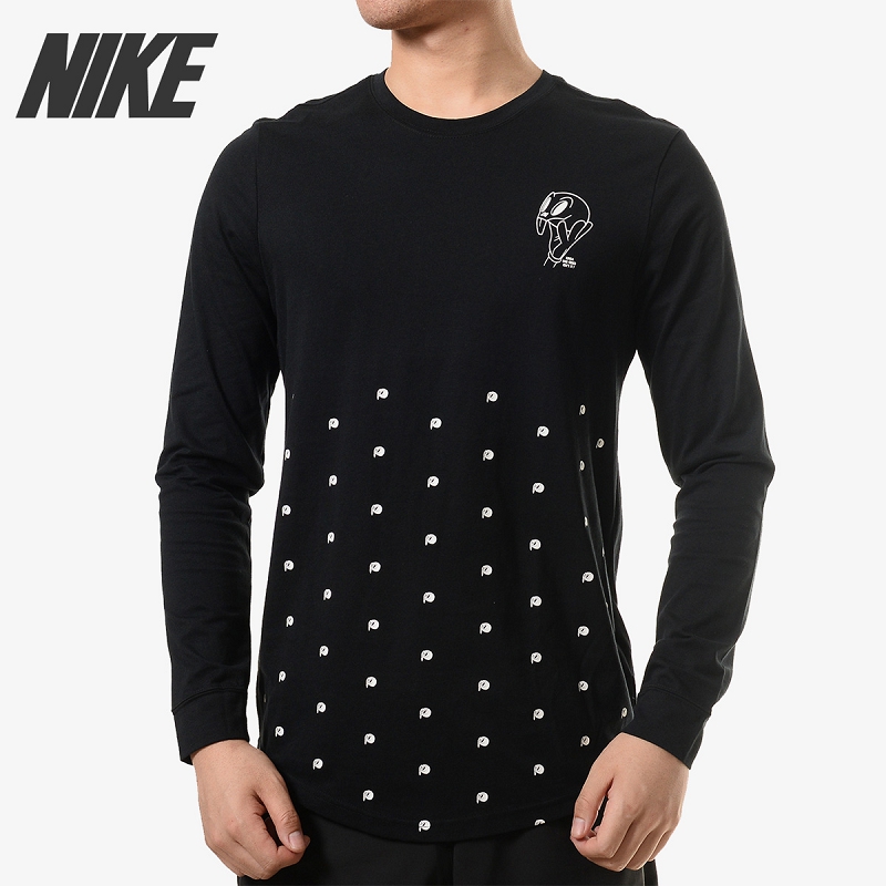 Nike/耐克正品 aj11 Air Jordan 11男子大灌篮长袖T恤 819122-010