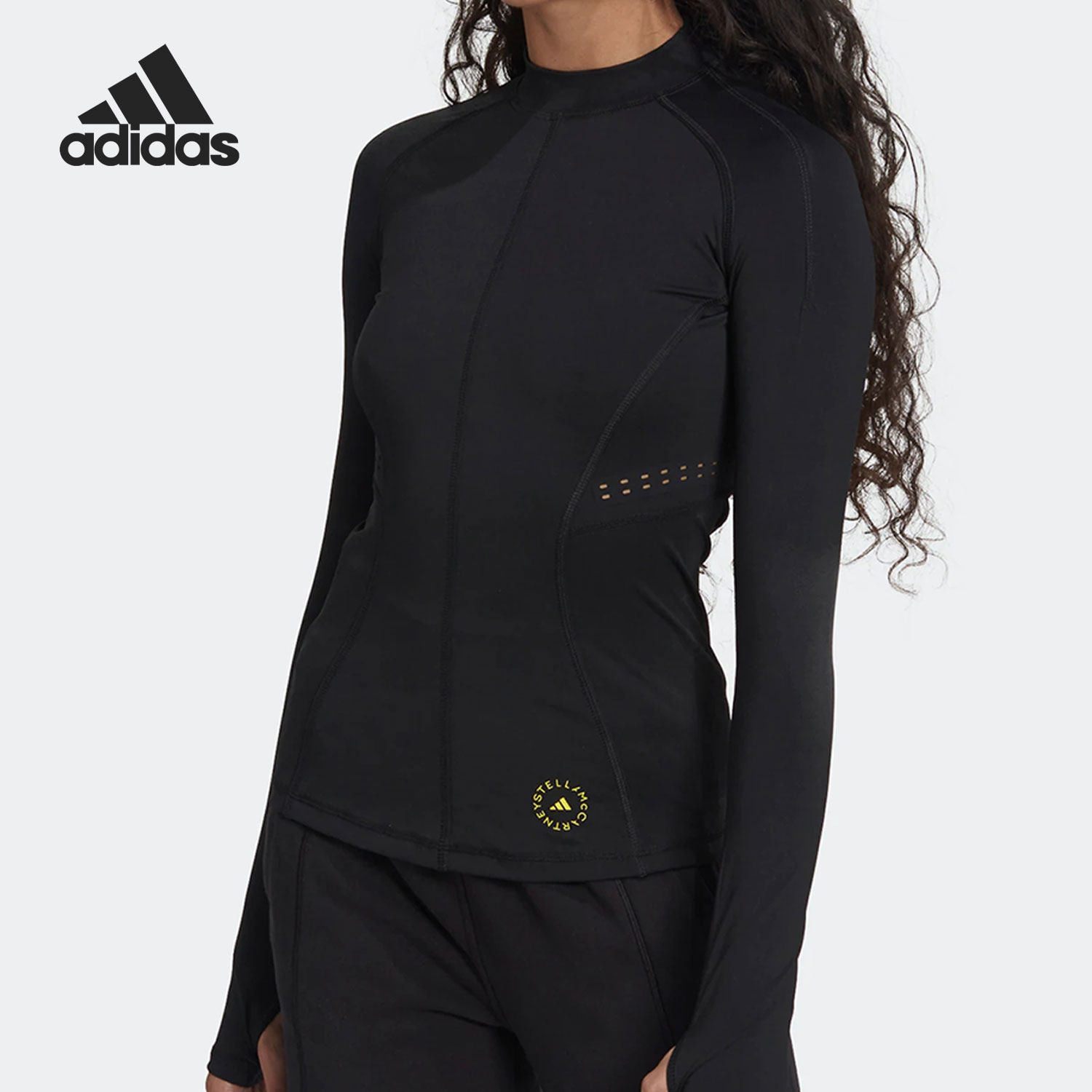 Adidas/阿迪达斯 正品SMC女子运动训练休闲透气长袖T恤 HI6033,运动服/休闲服装,运动T恤,淘宝优惠券,粉丝福利购,淘宝优惠卷