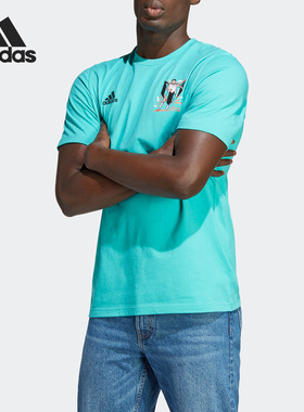 Adidas/阿迪达斯正品M MESSI G T梅西足球男子运动短袖HY8704