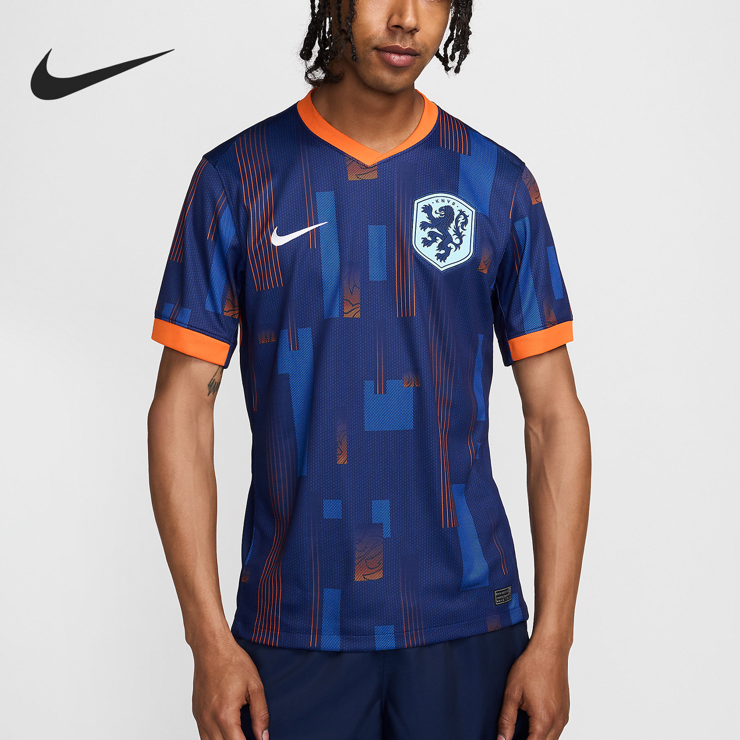 Nike/耐克正品荷兰客场球迷版男士复刻足球球衣FJ1260-492