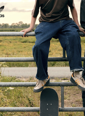 Adidas/阿迪达斯正品Pop Trading Company男子运动板鞋HR0113