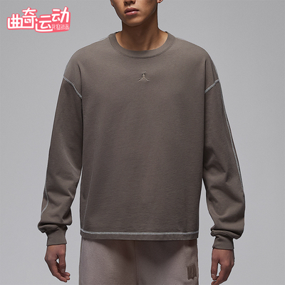 Nike/耐克正品Jordan Flight男士运动圆领厚实长袖T恤IF1830-040