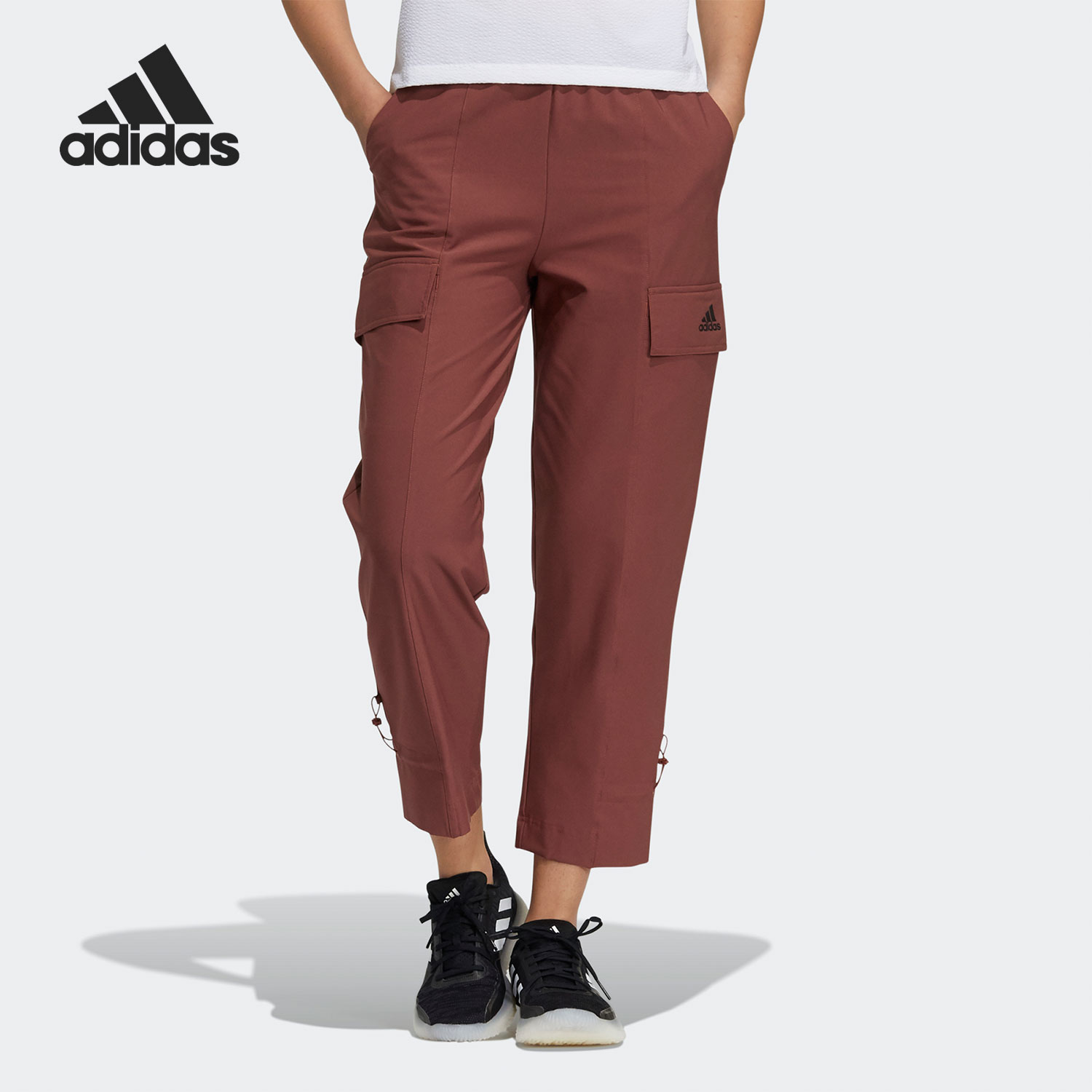 Adidas/阿迪达斯梭织运动长裤