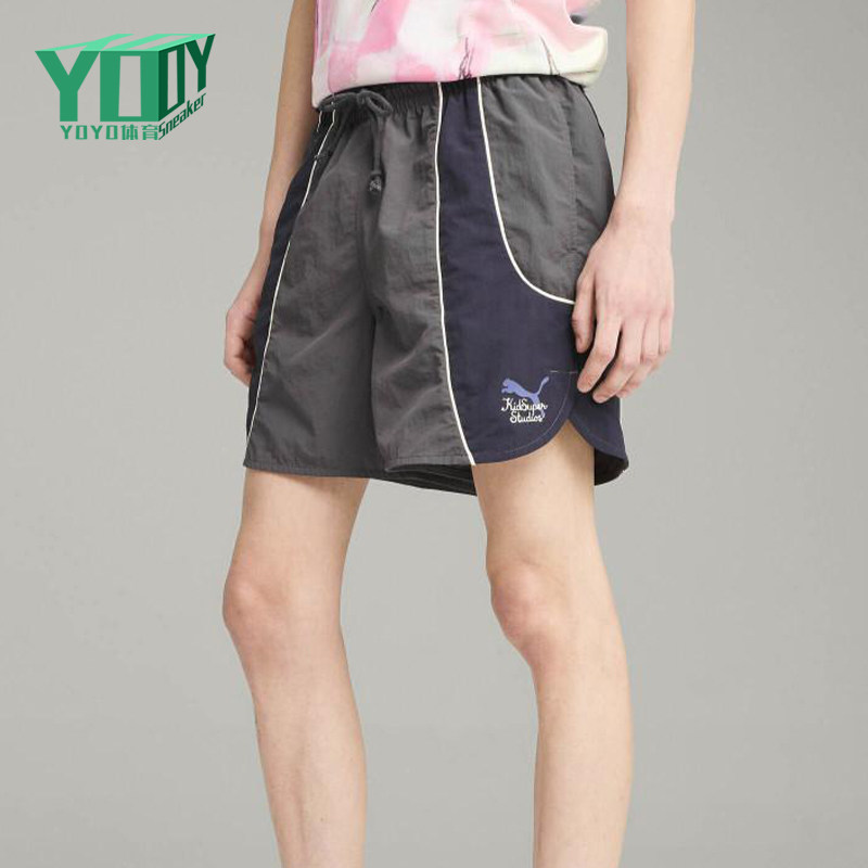Puma/彪马正品五分短裤新款男女同款亲肤经典休闲短裤629514-78