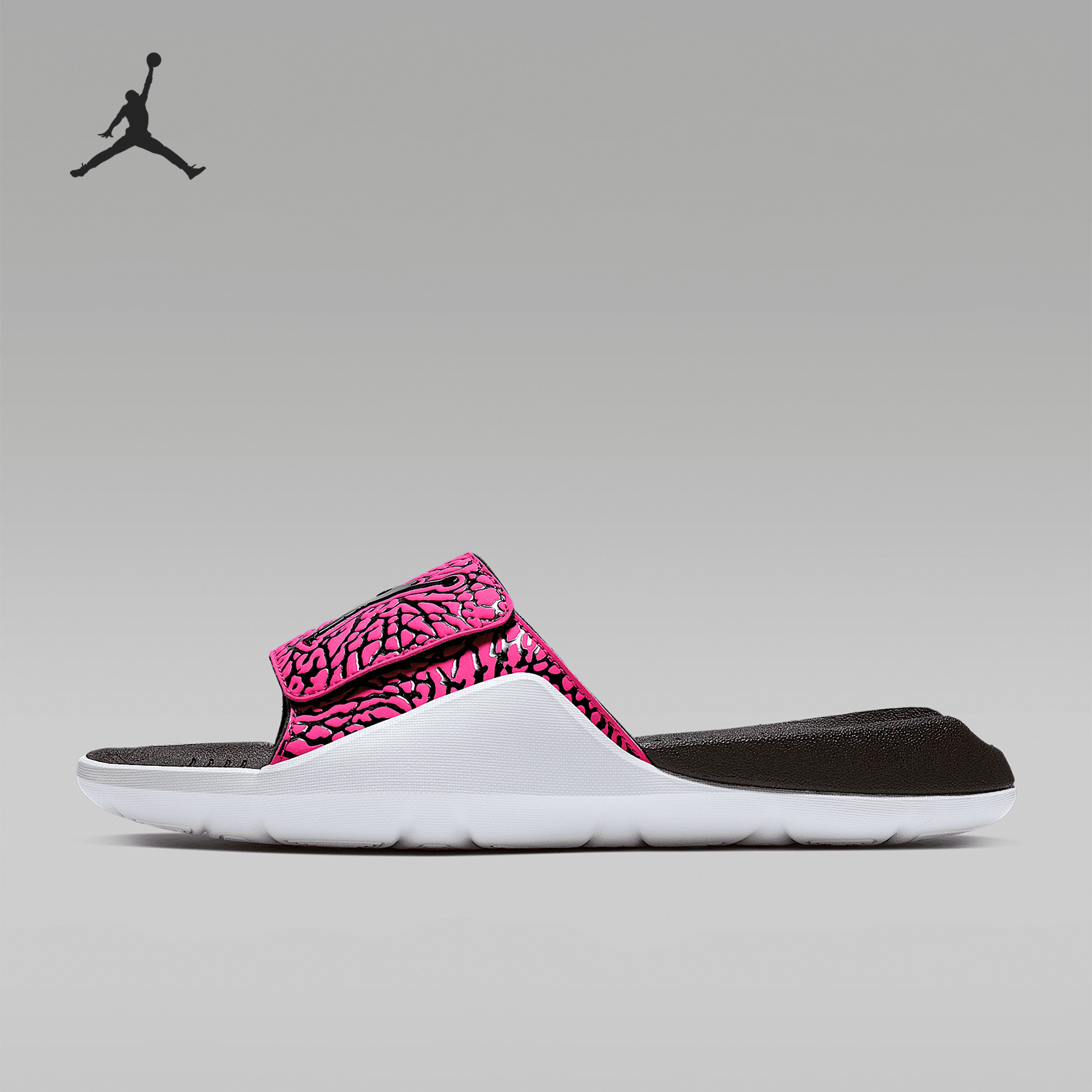 Nike/耐克正品JORDAN男士魔术贴轻便运动休闲拖鞋BQ6290-061