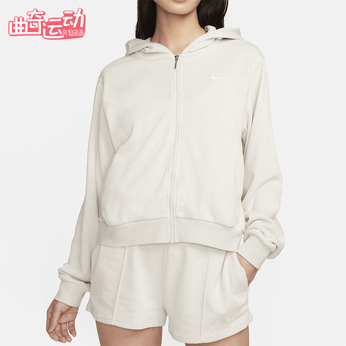 Nike/耐克正品2026女士连帽开衫休闲经典舒适运动服BV3343-100
