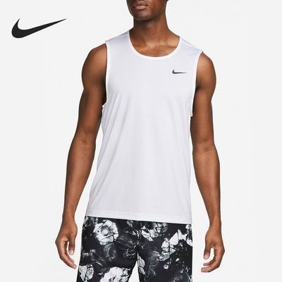 耐克男子运动训练透气无袖T恤