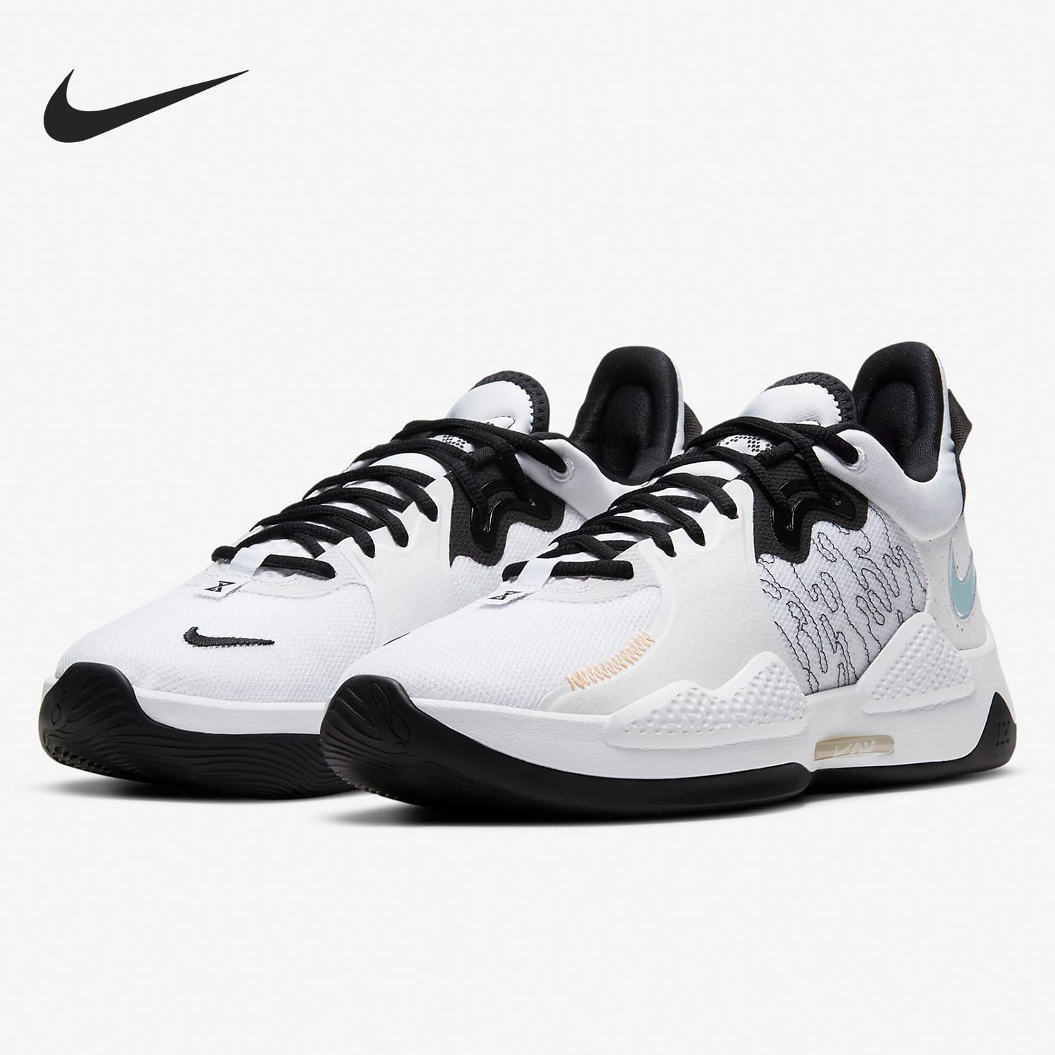 Nike/耐克正品新款男子保罗乔治PG 5 EP 运动篮球鞋 CW3146-100