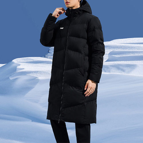 Skechers斯凯奇正品儿童连帽长款保暖运动生活棉服AFMU037-4