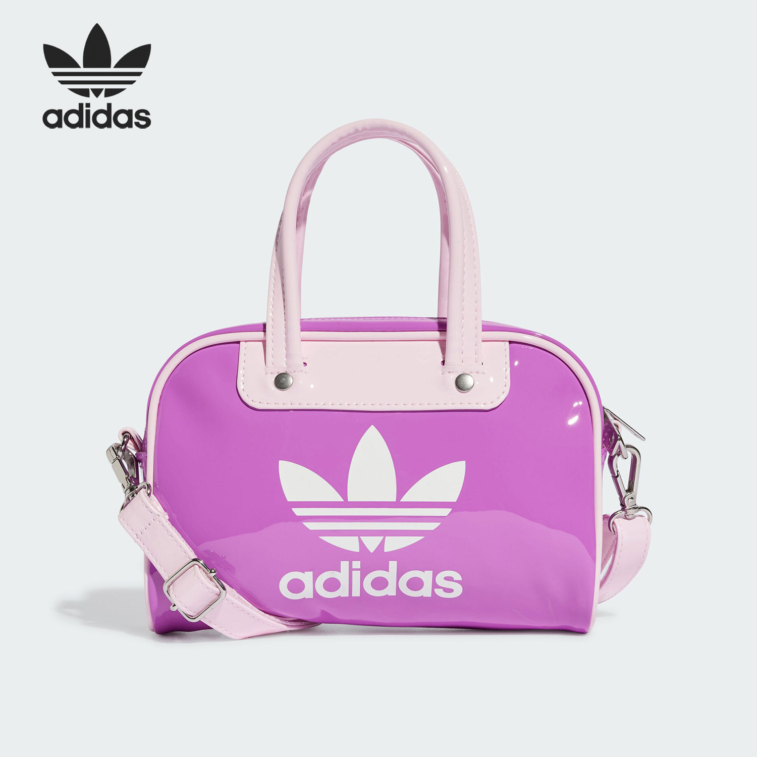 阿迪达斯女士潮流斜跨运动拎包