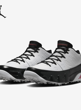 Nike/耐克正品 Air Jordan 9 男士复古高尔夫球鞋FJ5934-100