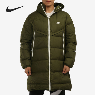 Nike/耐克正品当季男子运动长款连帽保暖羽绒服DD6789-326