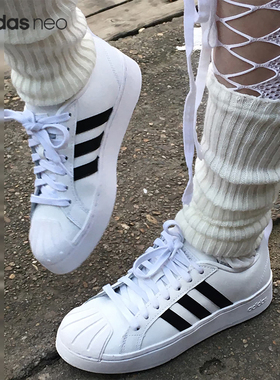 Adidas/阿迪达斯正品Neo STREETCHECK女子时尚休闲板鞋GW5493