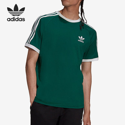 Adidas/阿迪达斯正品三叶草男子运动休闲圆领短袖T恤HE9546