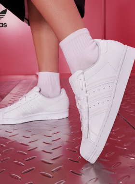 Adidas/阿迪达斯正品20春季新品三叶草男子贝壳头休闲板鞋EG4960