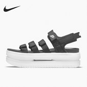 DH0223 Nike Classic女子厚底休闲沙滩凉鞋 Icon 001 耐克正品